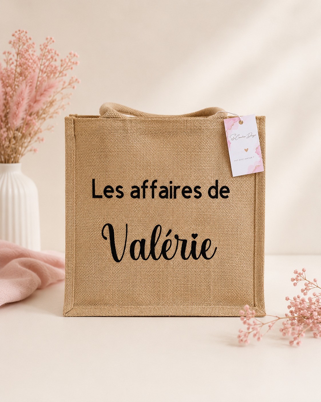 Sac en Jute Taille M