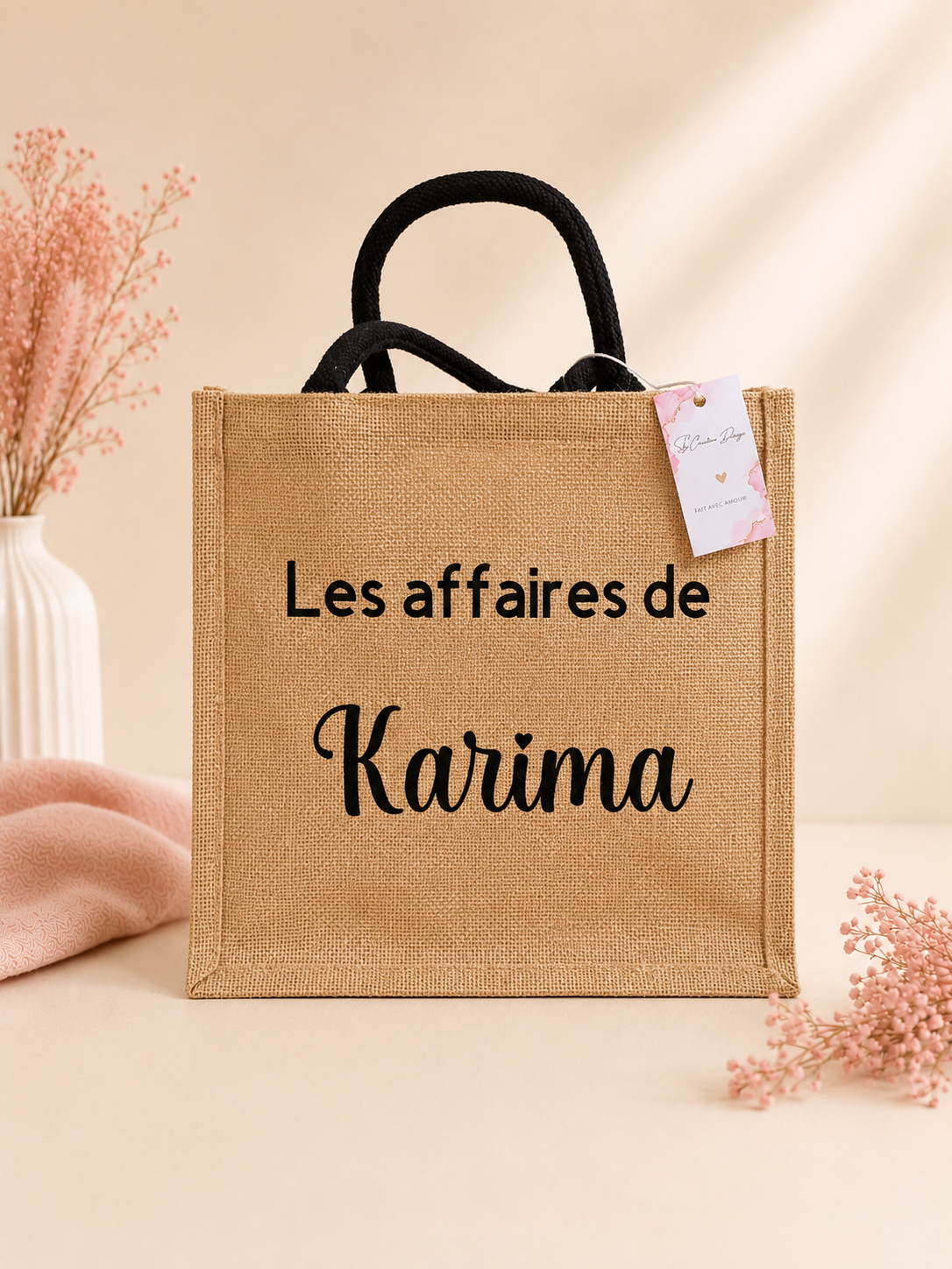 Sac en Jute Taille M