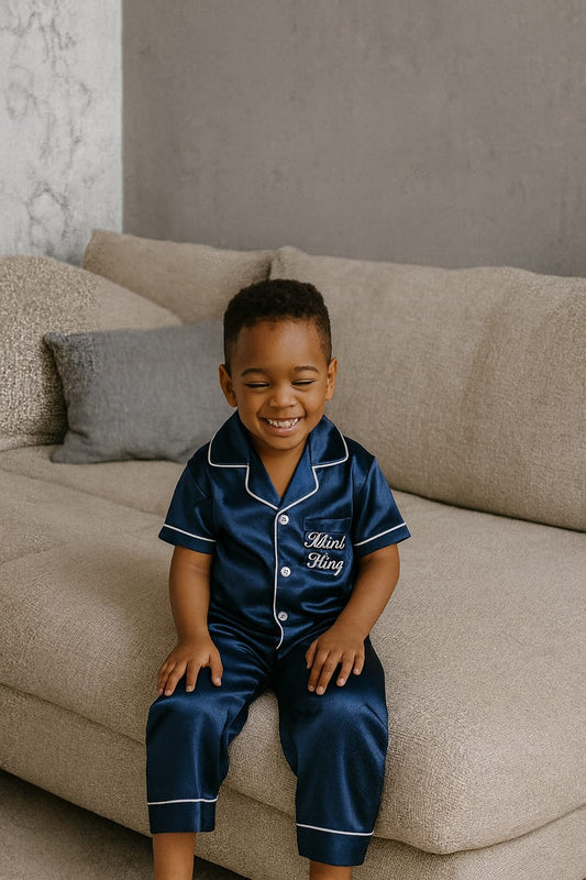 Pyjama satiné garçon