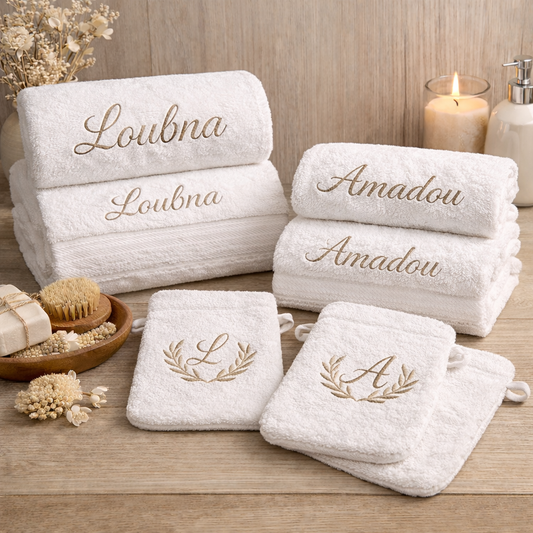 Coffret bain à broder